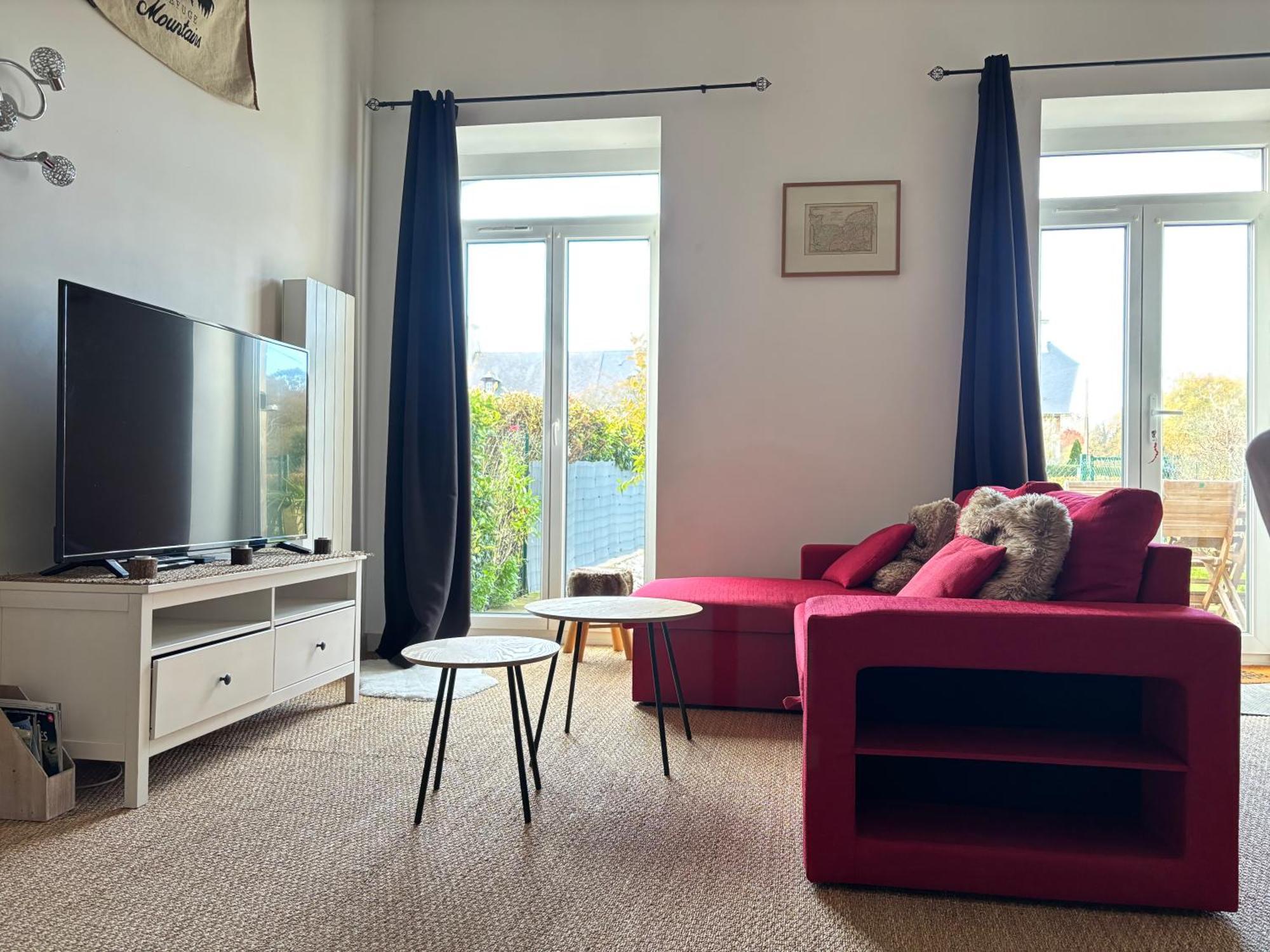 Les Douves Duplex 5 Personnes Lumineux Avec Jardin Et Terrasse Amenagee , Vue Sur Chateau A 5Mn De La Mer, Proche Omaha Beach Et Bayeux Commes Экстерьер фото